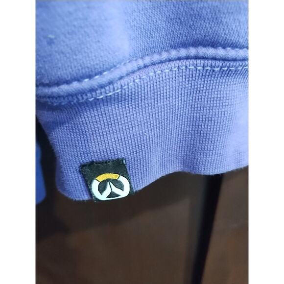 Jinx Blizzard Overwatch Widowmaker Hoodie Mens Small Purple Full Zip Sweatshirt - Picture 3 of 9